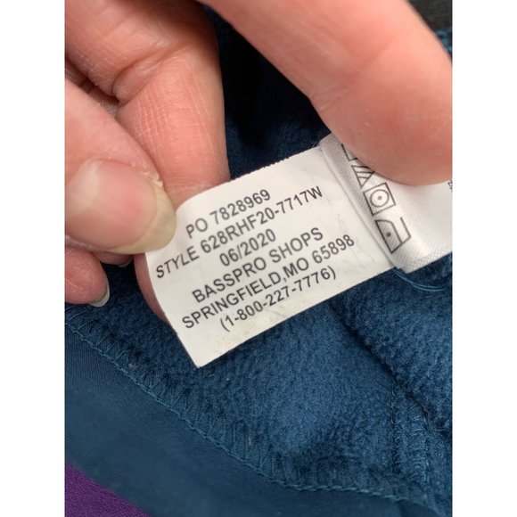 Redhead Men Small Blue Soft Shell Jacket Light Weight Fleece Lined - Picture 11 of 12